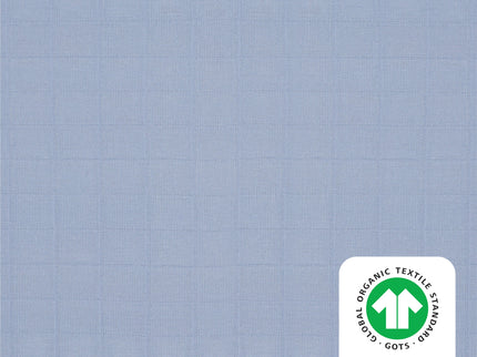 T29636DP,Babyletto,Dewdrop Muslin Mini Crib Sheet in GOTS Certified Organic Cotton