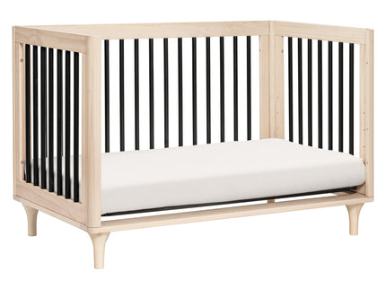 M9001NXB,Babyletto,Lolly 3-in-1 Convertible Crib w/Toddler Bed Conversion in WashedNatural/Black