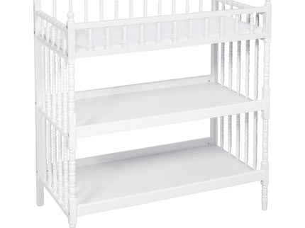 M0302WP,DaVinci,Jenny Lind Changing Table in White Finish