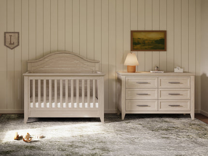 B14416SDB,Monogram by Namesake,Beckett 6-Drawer Dresser in Sandbar