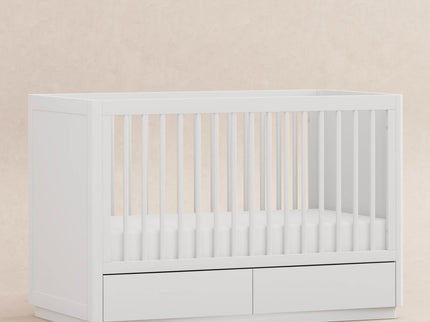 M21601W,Babyletto,Bento 3-in-1 Convertible Storage Crib w/Toddler Bed Conversion Kit in White