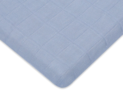 T29634DP,Babyletto,Dewdrop Muslin All-Stages Bassinet Sheet in GOTS Certified Organic Cotton