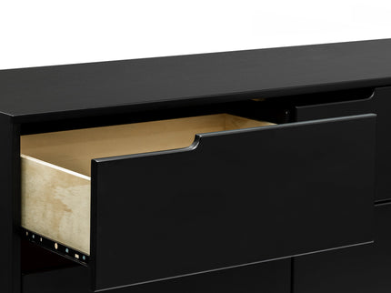 M4216B,Babyletto,Hudson 6-Drawer Double Dresser  Assembled in Black