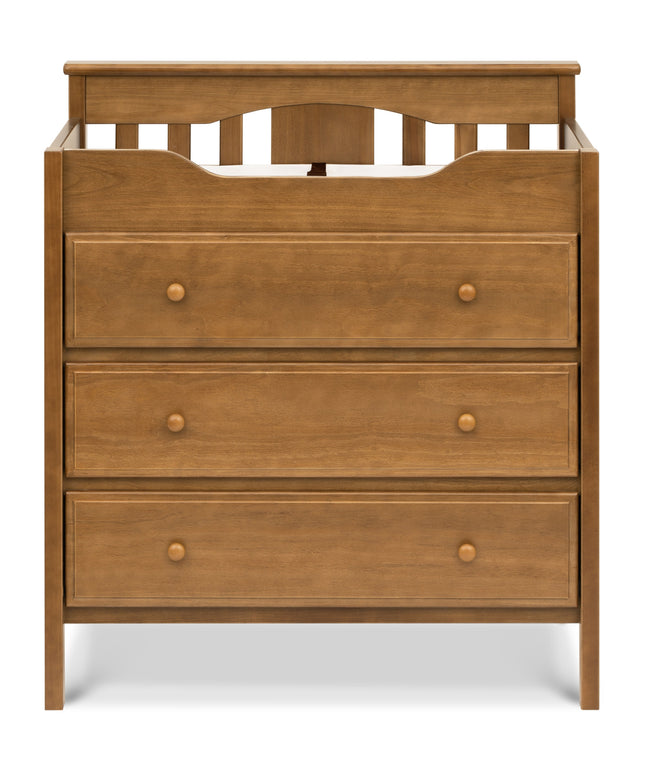 M5925CT,DaVinci,Jayden 3-Drawer Changer Dresser in Chestnut