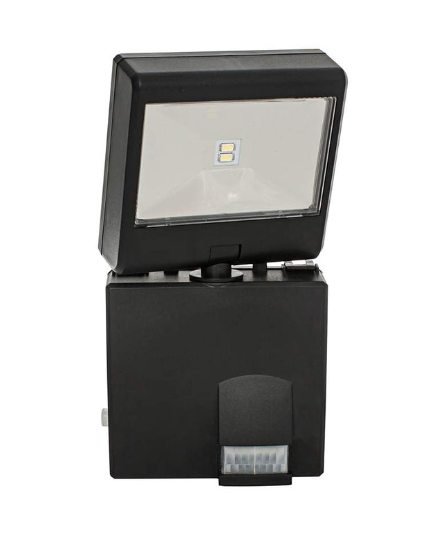 Black 8" High Battery LED Security Spotlight