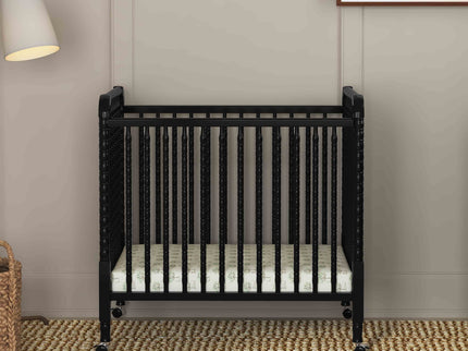 M7398E,DaVinci,Jenny Lind 3-in-1 Convertible Mini Crib in Ebony