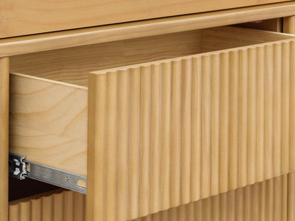 M29816HY,Babyletto,Pogo Tambour Assembled Dresser in Honey