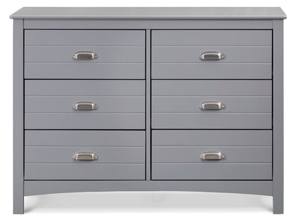 F16906G,Carter's,Nolan 6-Drawer Double Dresser in Grey