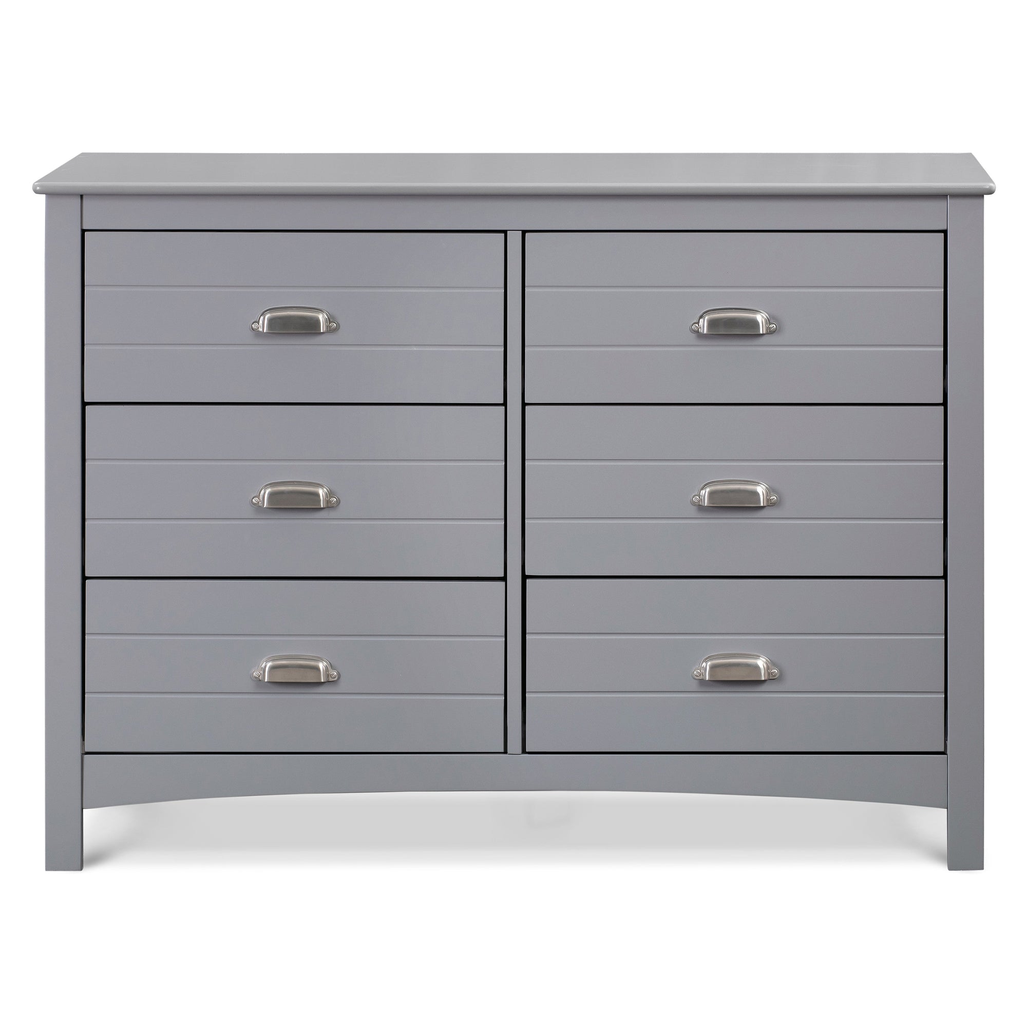 F16906G,Carter's,Nolan 6-Drawer Double Dresser in Grey