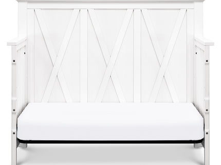 B14501LW,Monogram by Namesake,Emory Farmhouse 4-in-1 Convertible Crib in Linen White