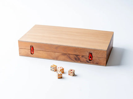 Backgammon Mangowood Game Set