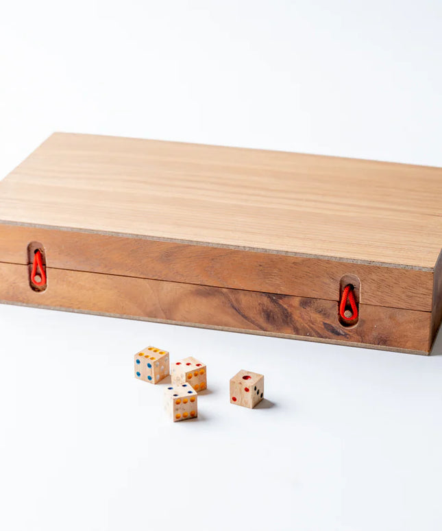 Backgammon Mangowood Game Set
