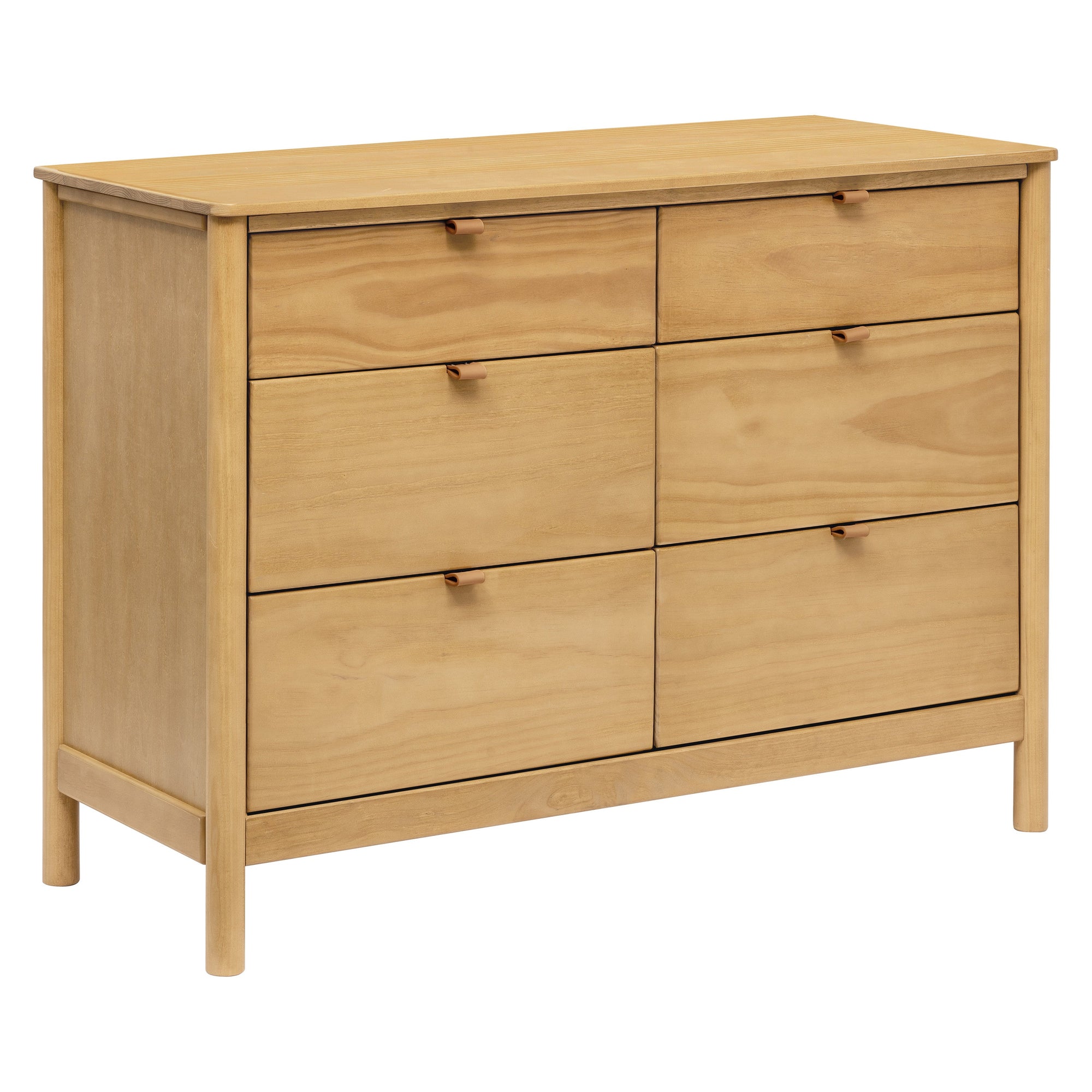 M25616HY,Babyletto,Bondi 6-Drawer Assembled Dresser in Honey