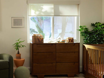 M23426NL,Babyletto,Yuzu 6-Drawer Dresser in Natural Walnut