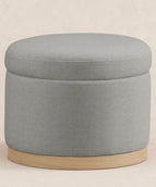 Performance Grey Eco-Weave with Light Wood Base