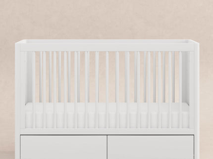 M21601W,Babyletto,Bento 3-in-1 Convertible Storage Crib w/Toddler Bed Conversion Kit in White