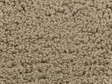 M26385LTDB,Babyletto,Kiwi Gliding Ottoman in Latte Teddy Loop w/ Dark Wood Base