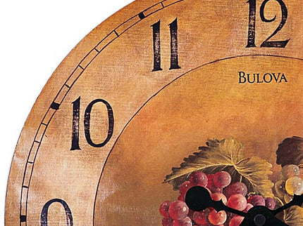 Bulova Whittingham Decorative 18" Wide Wall Clock