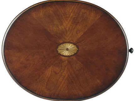 Butler Masterpiece 15" Wide Cherry Veneered Hardwood Accent Table