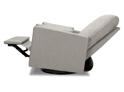 F24687PFTGRY,Carter's,Ethan Swivel Recliner in Performance Grey Linen