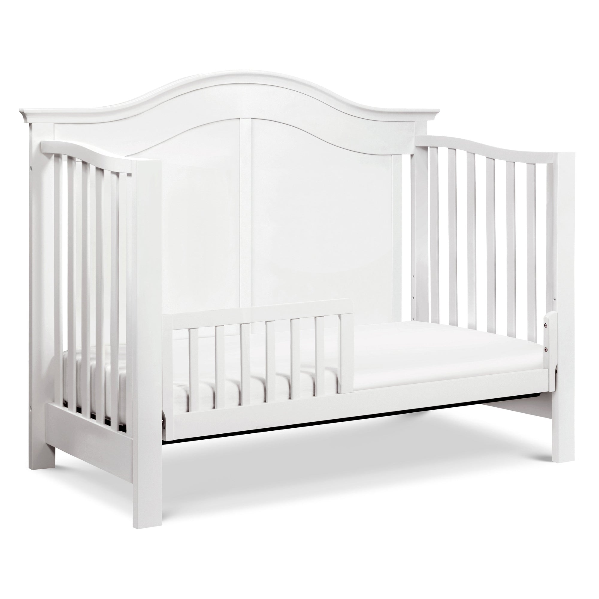 M4501W,DaVinci,Meadow 4-in-1 Convertible Crib in White Finish