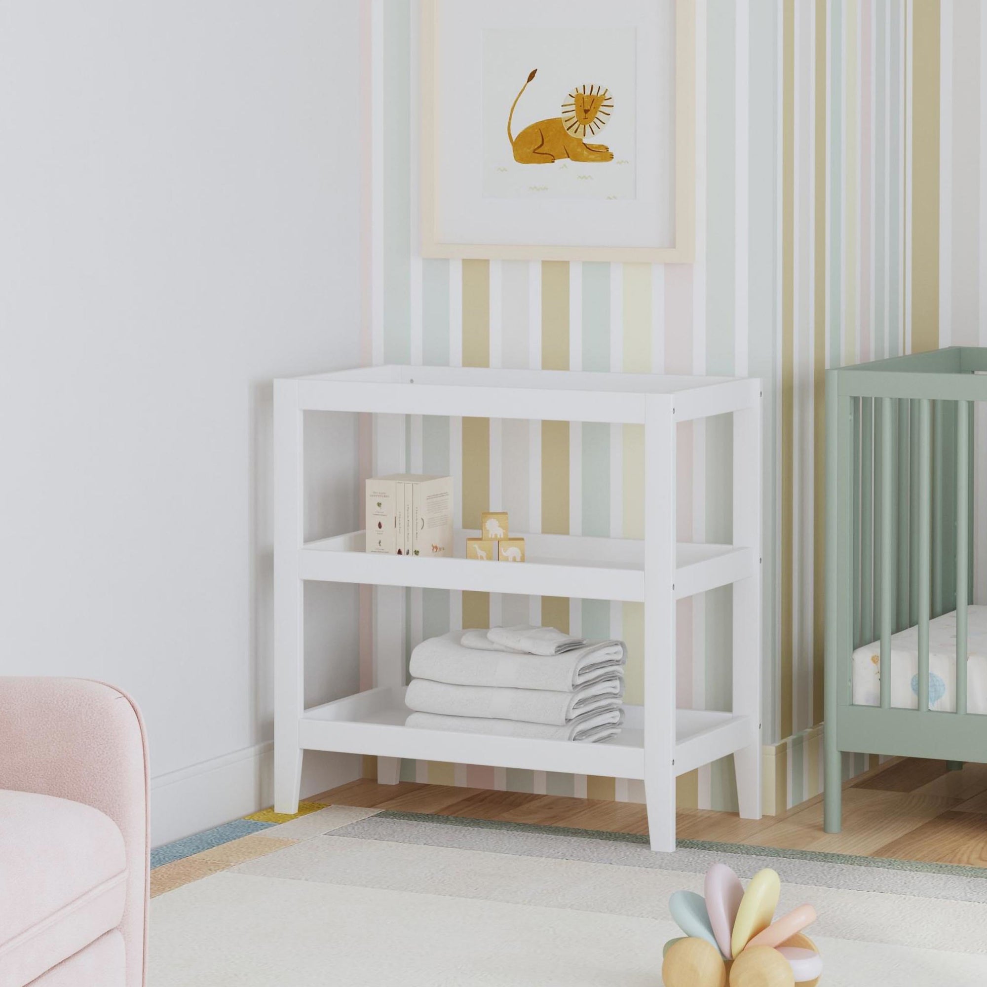 F11902W,Carter's,Colby Changing Table in White