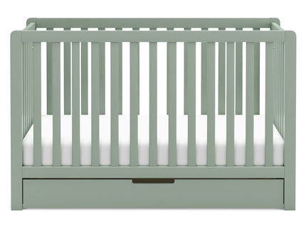 F11951LS,Carter's,Colby 4-in-1 Convertible Crib w/ Trundle Drawer in Light Sage