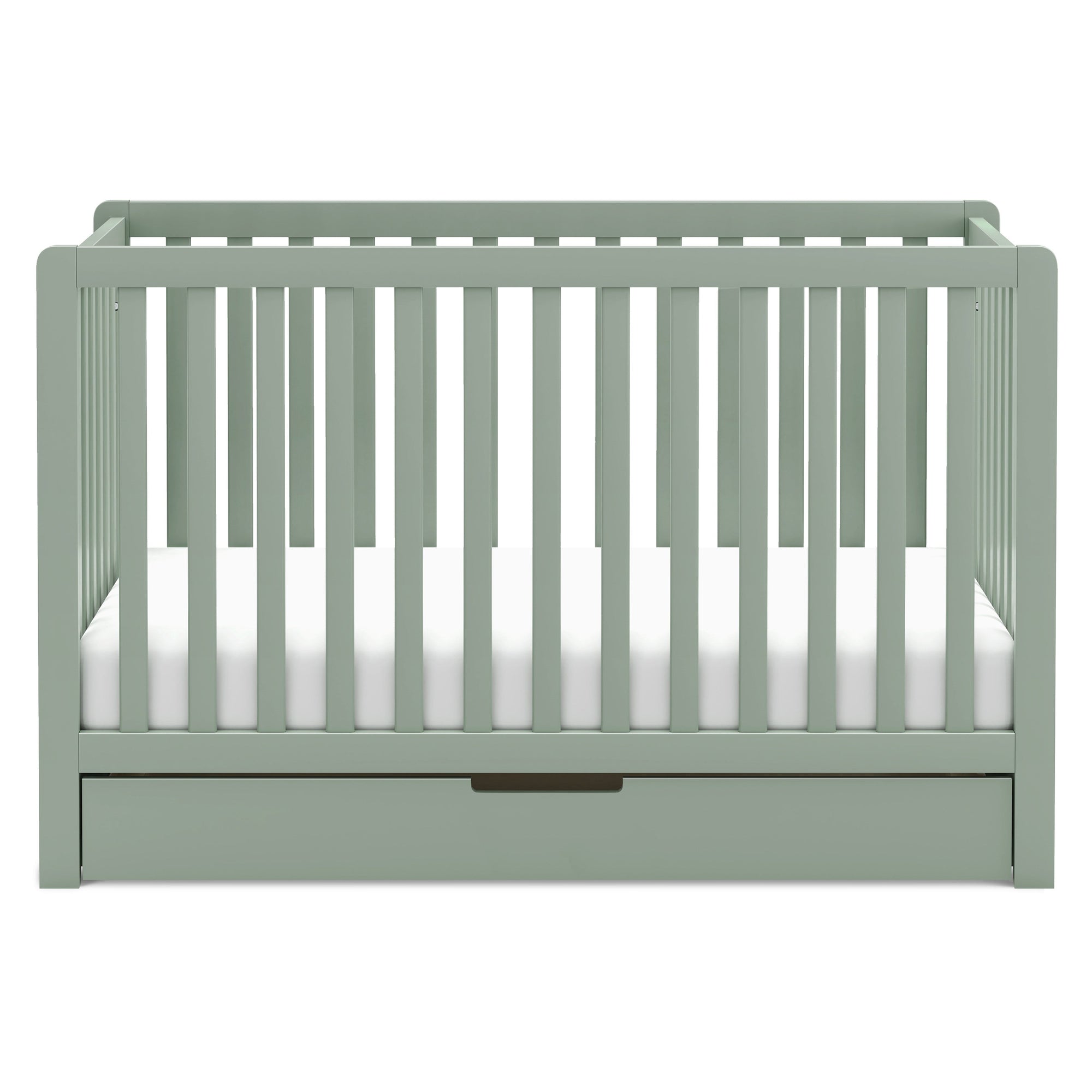 F11951LS,Carter's,Colby 4-in-1 Convertible Crib w/ Trundle Drawer in Light Sage