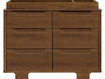 M23426NL,Babyletto,Yuzu 6-Drawer Dresser in Natural Walnut