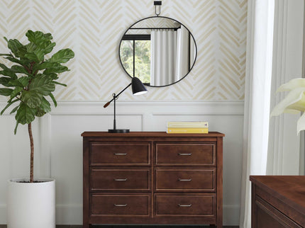 M12826Q,DaVinci,Charlie 6-Drawer Double Dresser in Espresso