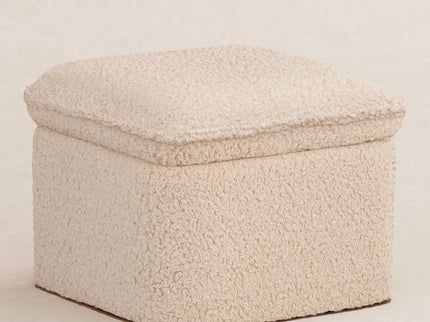 M20985CSG,Babyletto,Cali Storage Ottoman in Chai Shearling