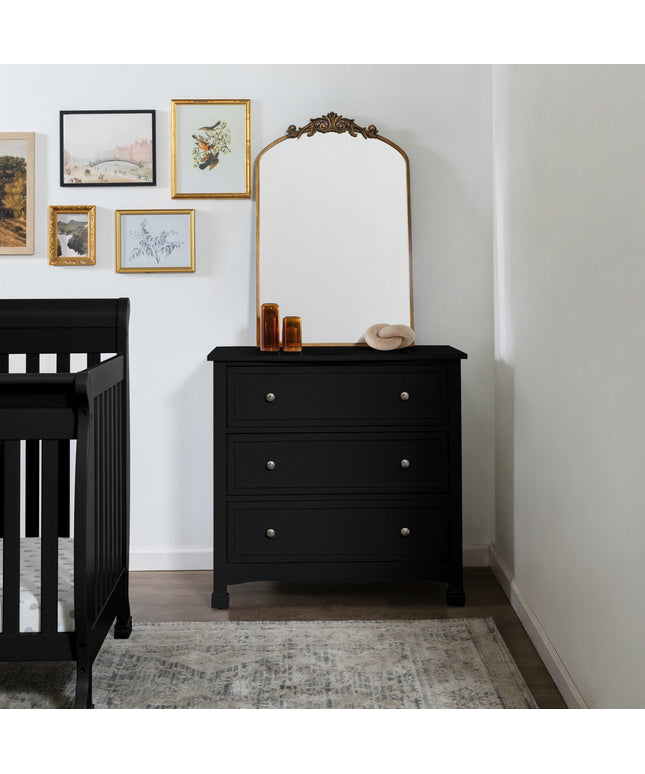 M5523E,DaVinci,Kalani 3-Drawer Dresser in Ebony