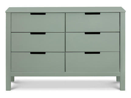 F11926LS,Carter's,Colby 6-Drawer Double Dresser in Light Sage