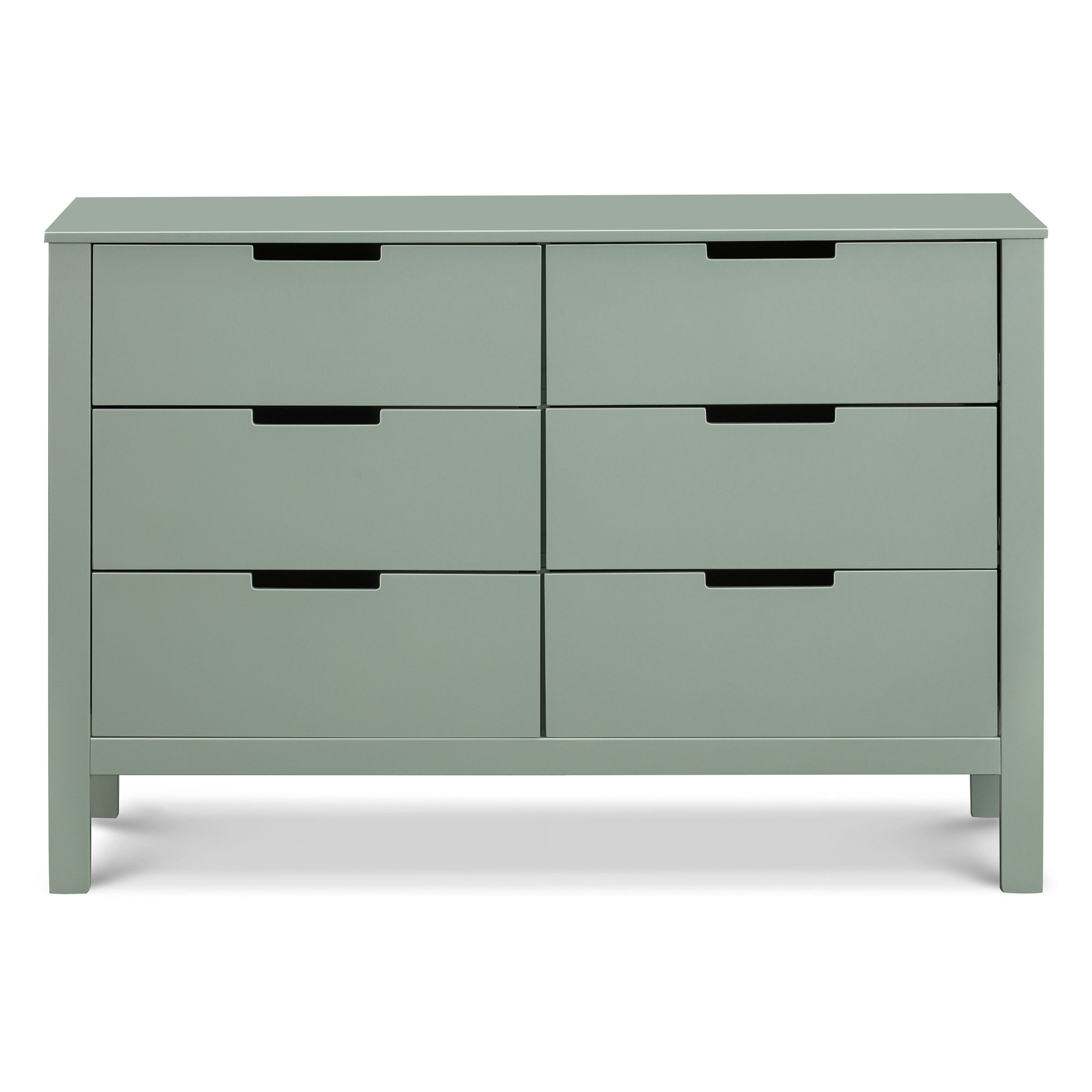F11926LS,Carter's,Colby 6-Drawer Double Dresser in Light Sage