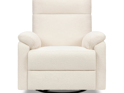 M24387CCB,DaVinci,Suzy Swivel Recliner in Cozy Cream Boucle