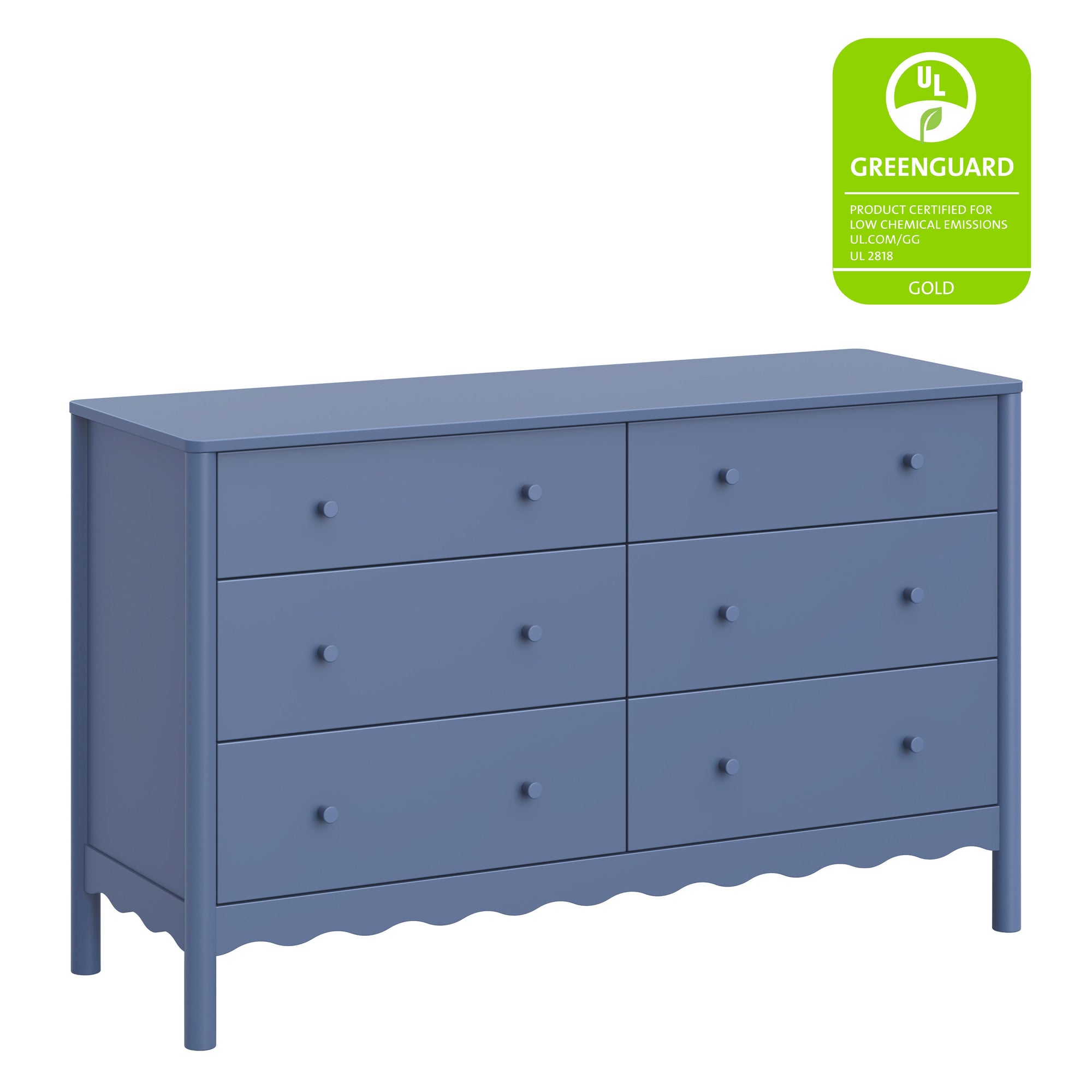 M27916CVB,Swell 6-Drawer Assembled Dresser in Cove Blue