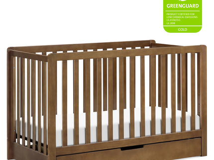 F11951L,Carter's,Colby 4-in-1 Convertible Crib w/ Trundle Drawer in Walnut