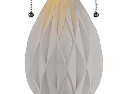 Cal Lighting 20 1/4" High Cream Tiffany Style Glass Shade Table Lamp