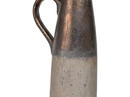 Candia Sienna Brown 14 1/2" High Ceramic Pitcher
