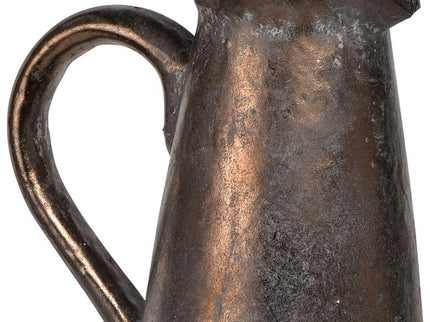 Candia Sienna Brown 14 1/2" High Ceramic Pitcher