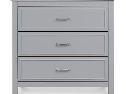 M12823G,DaVinci,Charlie 3-Drawer Dresser in Grey