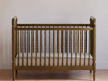 M7101NL,Namesake,Liberty 3-in-1 Convertible Spindle Crib w/Toddler Bed Conversion Kit in Natural Walnut