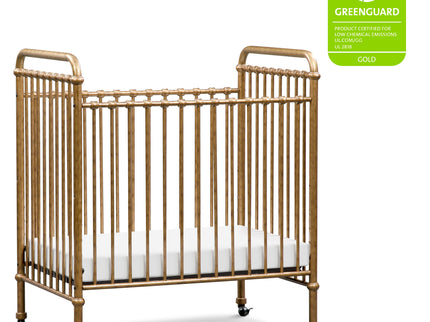 M15598VG,Namesake,Abigail 3-in-1 Convertible Mini Crib in Vintage Gold