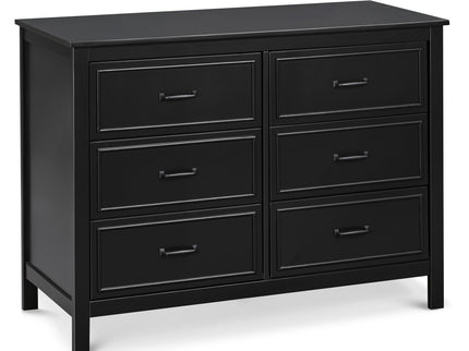 M12826E,DaVinci,Charlie 6-Drawer Double Dresser in Ebony