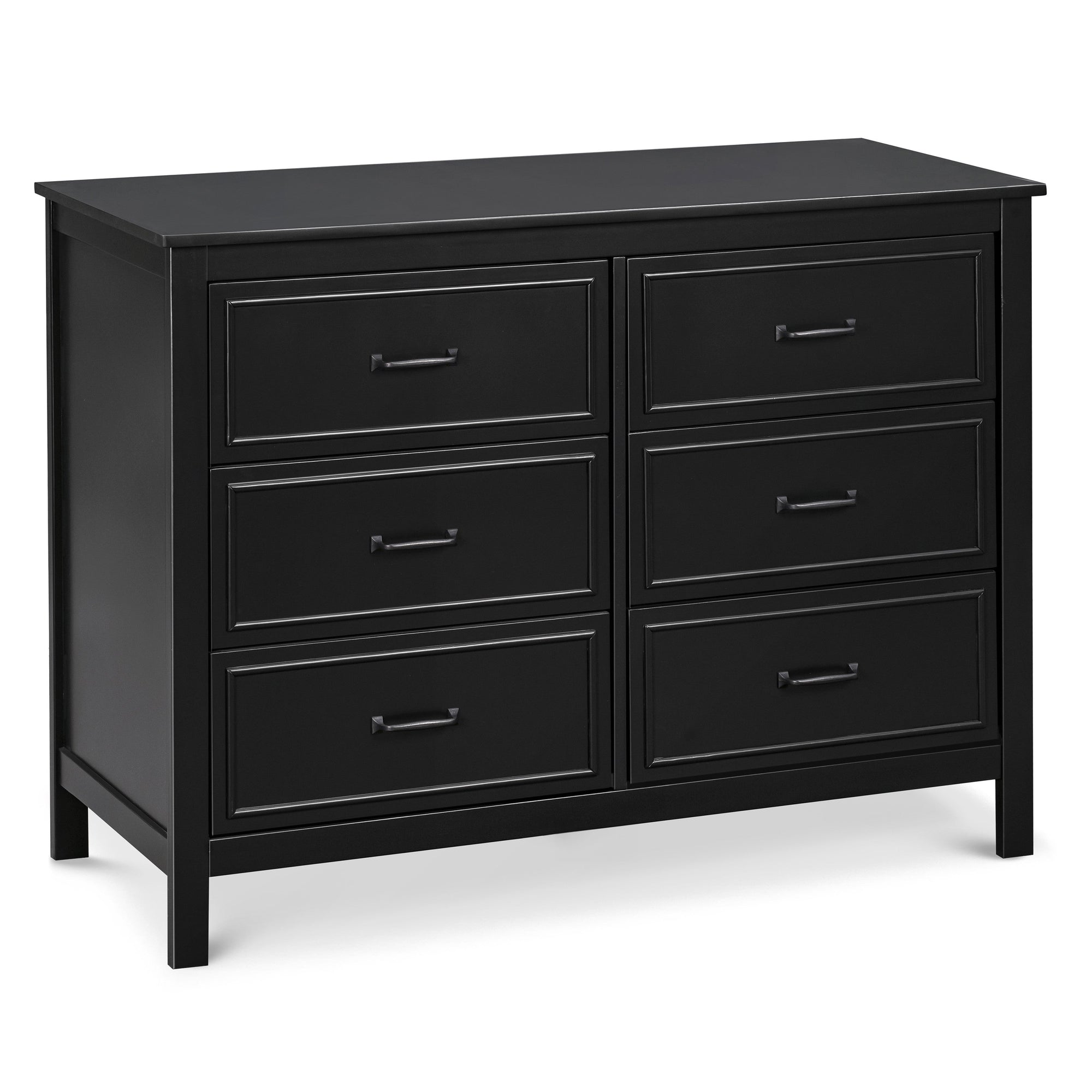 M12826E,DaVinci,Charlie 6-Drawer Double Dresser in Ebony