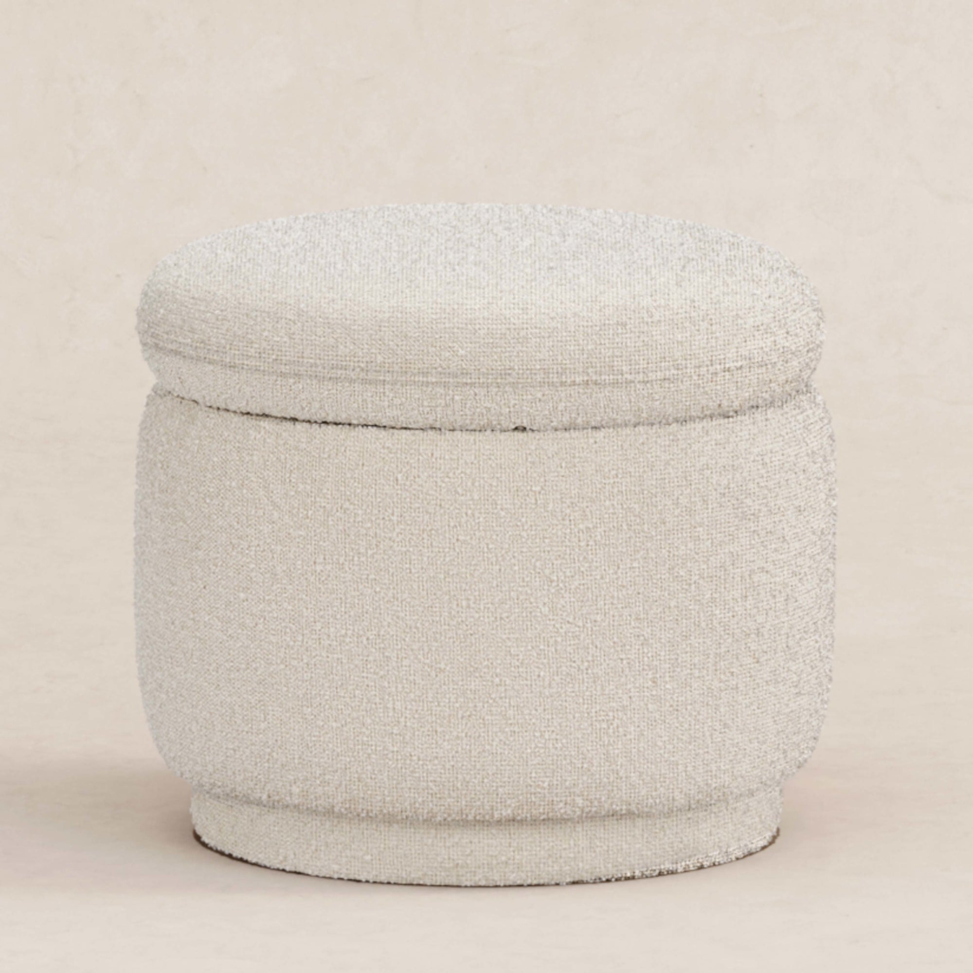 M22985WB,Babyletto,Enoki Storage Ottoman in Ivory Boucle