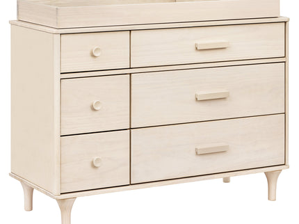 M9016NX,Babyletto,Lolly 6-Drawer Double Dresser  Assembled in Washed Natural