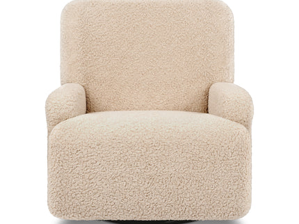 M27687CSG,Namesake,Winslow Extra Wide Recliner and Swivel Glider in Chai Shearling