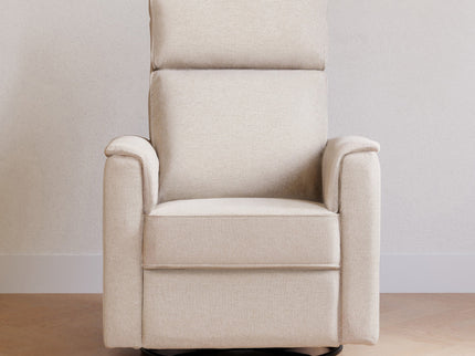 M17182PBEW,Namesake,Willa Pro Power Glider Recliner w/ Power Lumbar in Performance Beach Eco-Weave