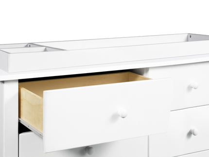 F11526W,Carter's,Morgan 6-Drawer Double Dresser in White
